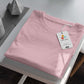 Baby pink plain t shirt for men