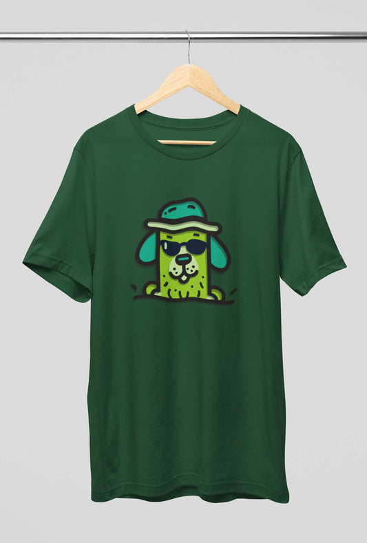 Dog printed unisex t shirt