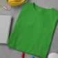Flag green plain t shirt for men
