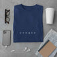 create navy blue printed t shirt men